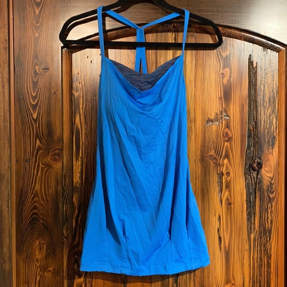 Lululemon CYB Tank Top Cornflower Blue - Picture 4 of 11